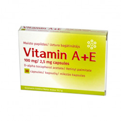 Vitamin A+E, 67 mg/ 750 µg...