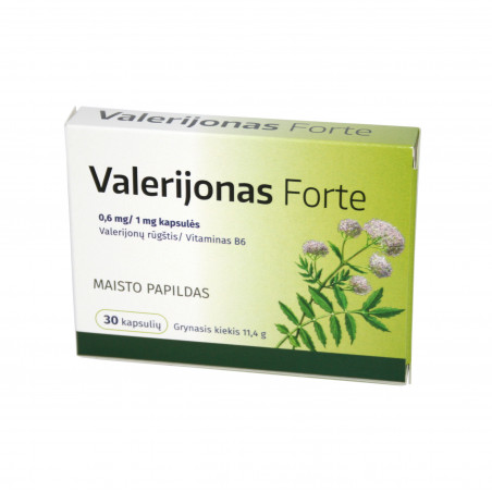 Valeriana Forte capsules N30