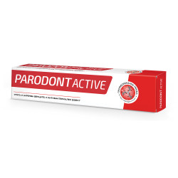 Parodont Active toothpaste...